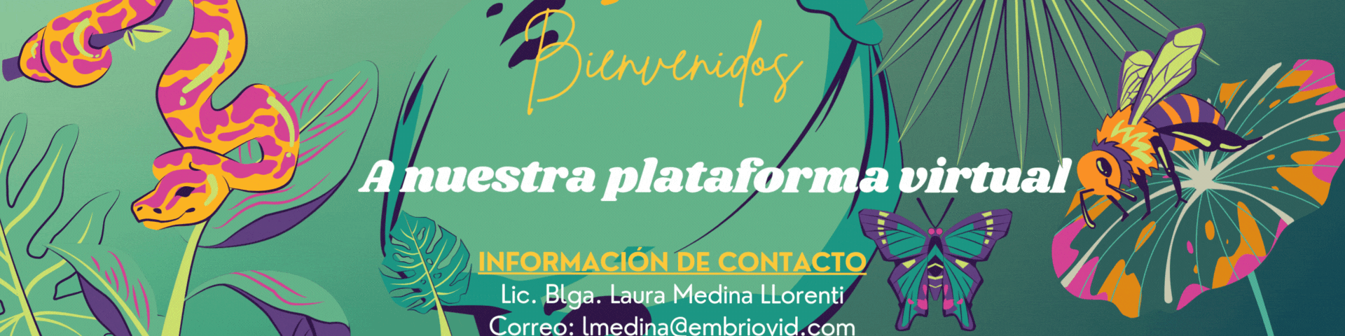 La imagen de portada muestra lo apasionante de la Biología y sus técnicas de trabajo.